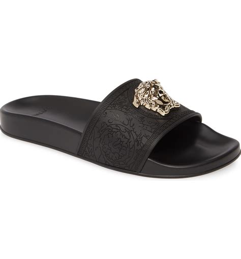 versace sandals white|versace slip on sandals women's.